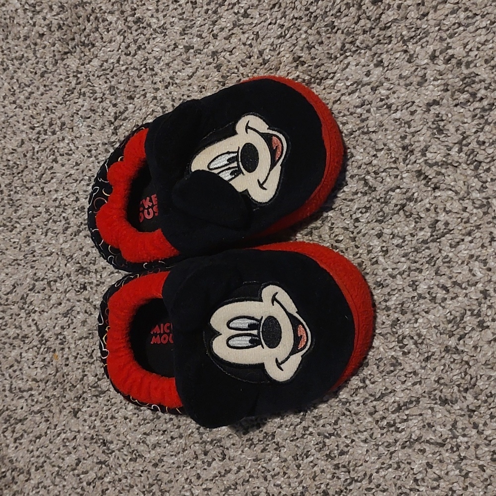 Disney Mickey Mouse Toddler Slippers